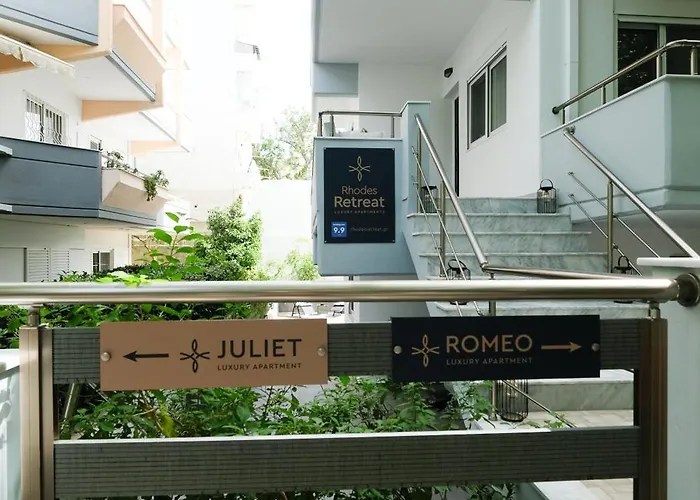 Apartmán Rhodes Retreat: Modern Comfort In Serene Luxury *