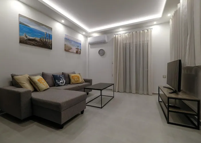 Rhodes Retreat: Modern Comfort In Serene Luxury *